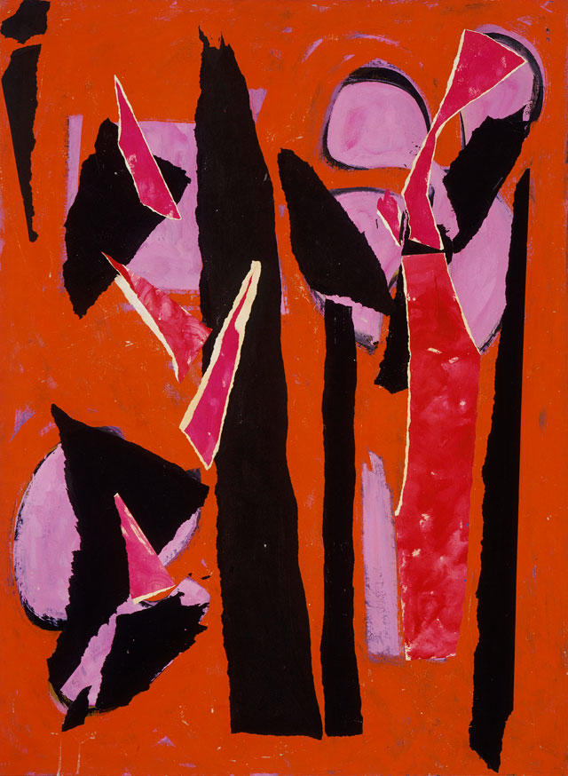 Lee Krasner. Desert Moon, 1955. Los Angeles County Museum of Art. © The Pollock-Krasner Foundation. © 2018. Digital Image Museum Associates/ LACMA/Art Resource NY/ Scala, Florence.