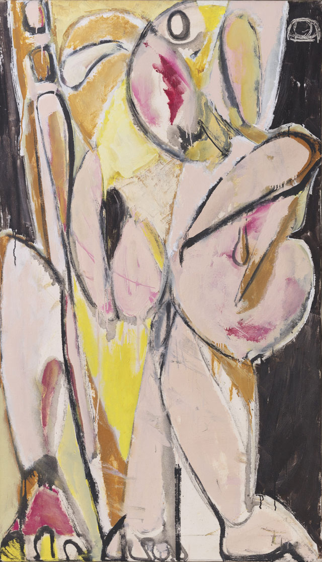 Lee Krasner. Prophecy, 1956. Private collection. © The Pollock-Krasner Foundation. Courtesy Kasmin Gallery, New York. Photo: Christopher Stach.