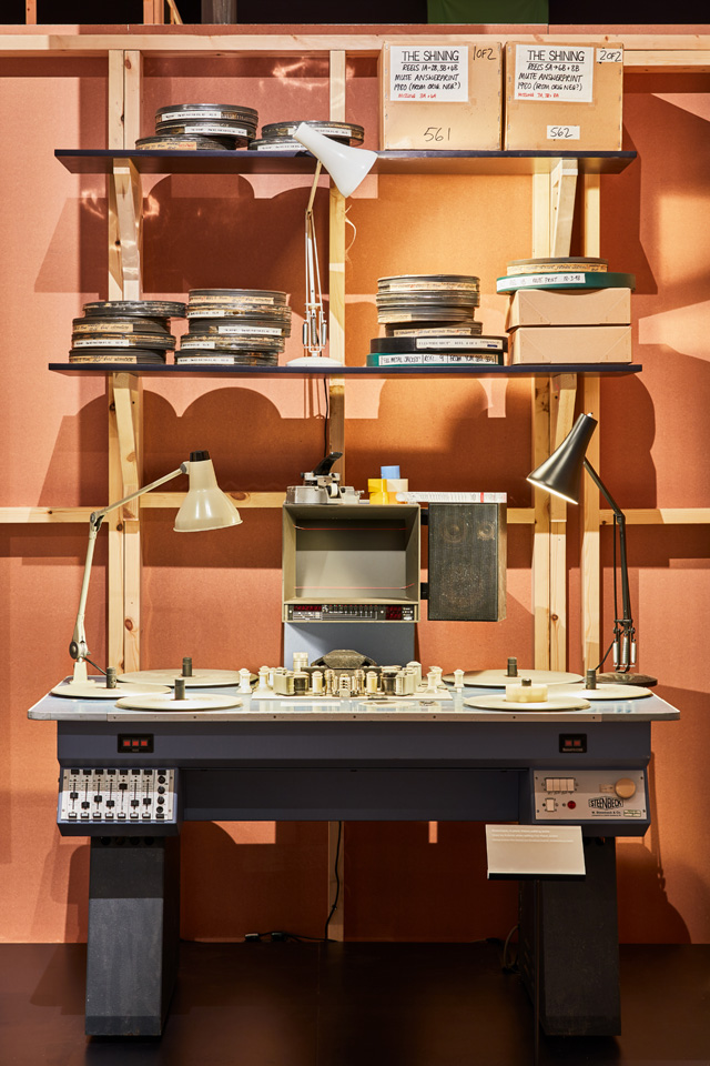 Steenbeck film editing machine used for Full Metal Jacket. Photo: Ed Reeve, courtesy of the Design Museum.