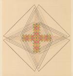 Emma Kunz. Work No. 307. Crayon and oil crayon on graph paper with brown lines, 109 × 105 cm. Courtesy Emma Kunz Centrum.