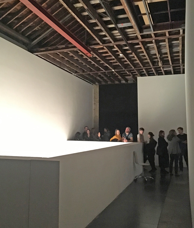 Queue for Yayoi Kusama's Infinity Mirrored Room at Victoria Miro, London, 2018. Photo: Veronica Simpson.