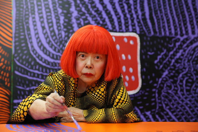 Yayoi Kunama. Courtesy Ota Fine Arts, Tokyo / Singapore / Shanghai and Victoria Miro, London / Venice. © Yayoi Kusama.