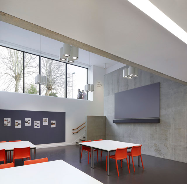 Kettle's Yard, Cambridge. New basement education space. Fobert Architects © Hufton+Crow.