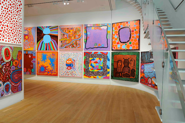 Yayoi Kusama Museum, 3rd floor gallery, installation view. © Yayoi Kusama.