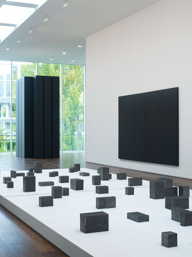 Idris Khan. Installation view, Idris Khan: Absorbing Light, Victoria Miro Gallery II, London, 2017. © Idris Khan. Courtesy the artist and Victoria Miro, London.