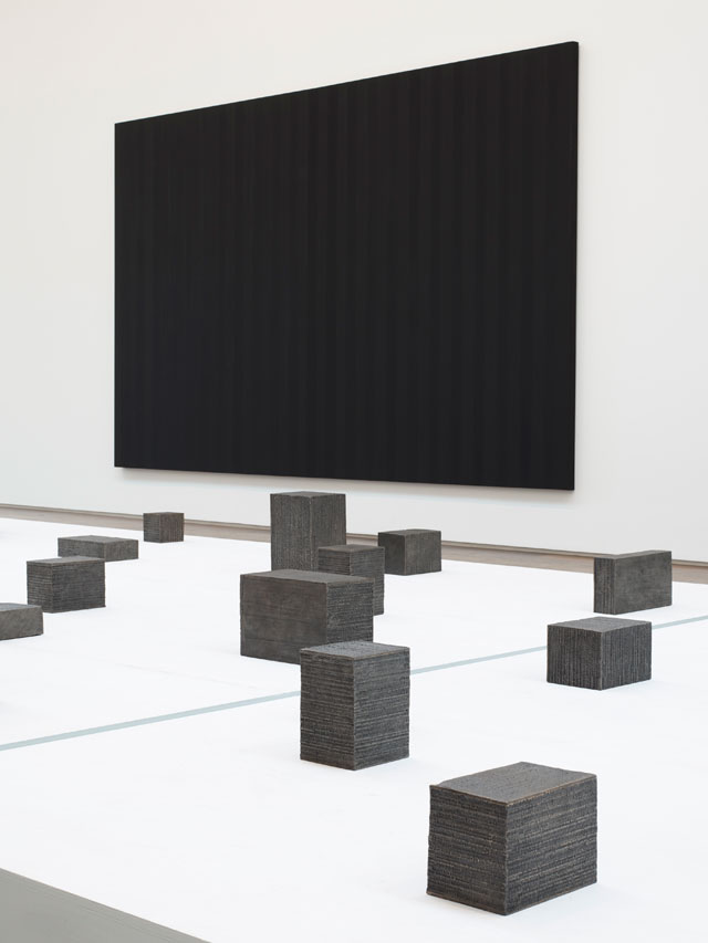 Idris Khan. Installation view, Idris Khan: Absorbing Light, Victoria Miro Gallery II, London, 2017. © Idris Khan. Courtesy the artist and Victoria Miro, London.