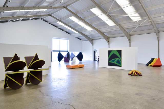 Kaleidoscope: Colour and Sequence in 1960s British Art, installation views at Longside Gallery, Yorkshire Sculpture Park. © artists and estates. Photograph: Jonty Wilde.