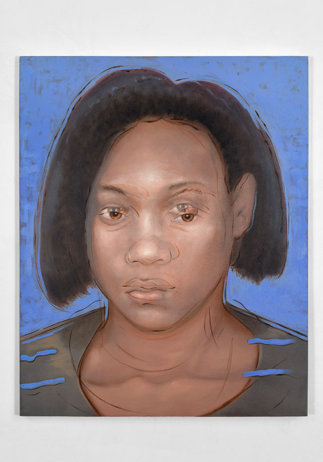 Titus Kaphar. Destiny III, 2016. Oil on canvas, 60 x 48 in. © Titus Kaphar. Courtesy of the artist and Jack Shainman Gallery.