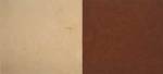 Karel Nel, Potent Fields, 2002. Red and white ochre from the Transkei, 
        South Africa. 122 x 242 cm