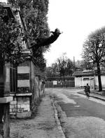 Harry Shunk and János Kender, photograph of Yves Klein, Leap Into The Void, 1960. Artistic action by Yves Klein © Yves Klein, ADAGP, Paris and DACS, London 2017. Collaboration Harry Shunk and János Kender © J. Paul Getty Trust. Getty Research Institute, Los Angeles (2014.R.20).