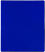 Yves Klein. Untitled blue monochrome (IKB 79), 1959. Paint on canvas on plywood, 139.7 x 119.7 x 3.2 cm. © Yves Klein, ADAGP, Paris/DACS, London, 2017.