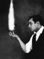 Harry Shunk and János Kender, photograph of Yves Klein, The Dream of Fire, c1961. Artistic action by Yves Klein © Yves Klein, ADAGP, Paris / DACS, London, 2017. Collaboration Harry Shunk and János Kender. Photograph: Shunk-Kender © J. Paul Getty Trust. Getty Research Institute, Los Angeles (2014.R.20)