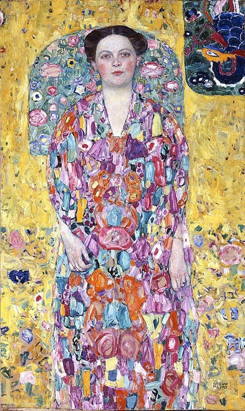 Canvas Hand Painting Wall Art The Hostile Forces by Gustav Klimt People Historic Illustrations Fine Art  Famous Painting Reproduction
