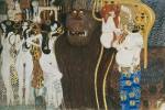 Gustav Klimt. <em>The Beethoven Frieze (detail),</em> 1901–02 (copy 1984). Belvedere, Vienna