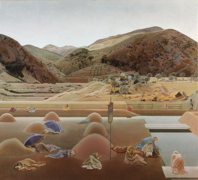 Winifred Knights. The Santissima Trinita, 1924-30. Oil on canvas, 102 x 112 cm. Private collection. © The Estate of Winifred Knights.