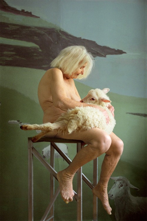 Tatiana Antoshina. Dolly, 2004. Staged Photograph, c-print, 41-1/4 x 29-1/2 in. Courtesy of the Kolodzei Art Foundation.