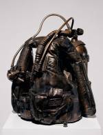 Jeff Koons. Aqualung, 1985. Bronze, 27 x 17 1/2 x 17 1/2 in (68.6 x 44.5 x 44.5 cm). Private Collection, New York. © Jeff Koons.