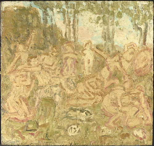 Leon Kossoff. <em>From Poussin: The Triumph of Pan</em>, 1998. Private collection © Leon Kossoff