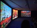 Installation view of Ten Thousand Waves by artist Isaac Julien at the chi K11 art museum.