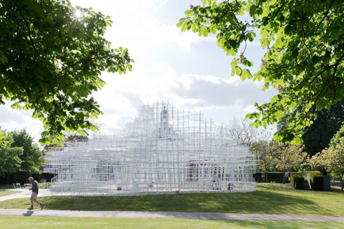 Sou Fujimoto. Serpentine Gallery Pavilion 2013.   © Sou Fujimoto Architects.  Image © 2013 Iwan Baan.