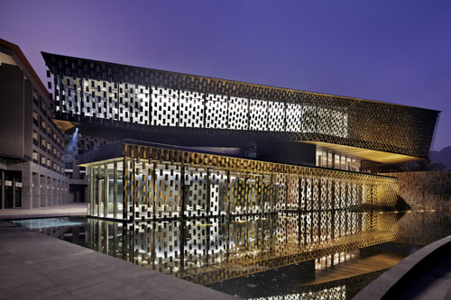 Kengo Kuma. Museum of Wisdom, Chengdu, China © Daici Ano.