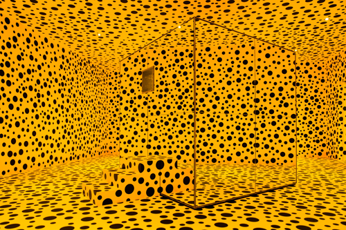 Yayoi Kusama: In Infinity. Installation view (2). Louisiana Museum of Modern Art; Humlebaek, Denmark. Photograph: Kim Hansen.