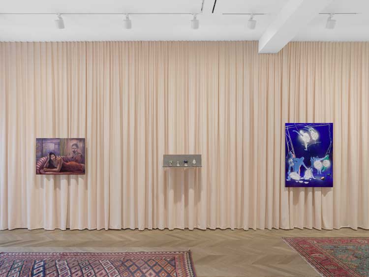 Lord Arthur Savile's Crime, installation view, Sadie Coles HQ, Savile Row, 21 January — 21 March 2026. © The Artist/s. Courtesy the Artist/s and Sadie Coles HQ, London. Photo: Katie Morrison.