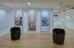 Beverley Carruthers, Hailstones, Bars and Meshes, 2025. Installation view, Leaving Were The Ones Who Could Not Stay, Broadway Gallery, September 2025. Photo: © Jo Underhill.