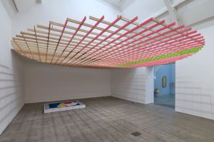 Seulgi Lee, Slow Water, 2022. Installation view, Ikon Gallery, 2025. Image courtesy Ikon. Photo: David Rowan.