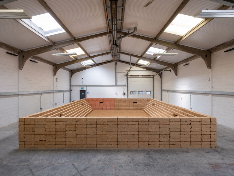 Cevdet Erek, Away Terrace (Us and Them), 2025. Liverpool Biennial 2025 at 20 Jordan Street. Photo: Mark McNulty.