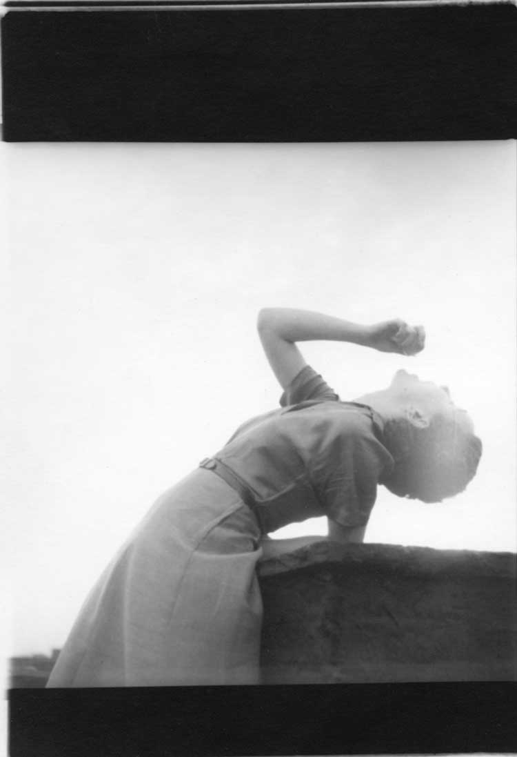 Saul Leiter, Marianne, 1947. Gelatin silver print. © Saul Leiter Foundation.