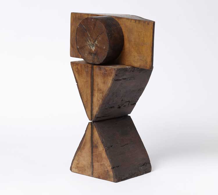 Kim Lim, Chess Piece 1, 1960. © Estate of Kim Lim. All Rights Reserved, DACS 2023. Photo: Mark Dalton.