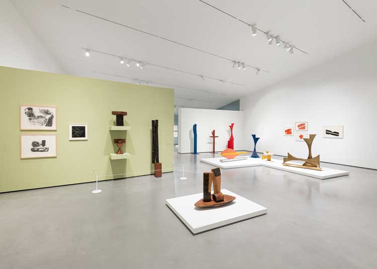 Kim Lim: Space, Rhythm & Light, installation view, The Hepworth Wakefield, 25 November 2023 – 2 June 2024.