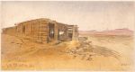Edward Lear, Amada, 7:10 am, 12 February 1867 (420). Watercolour, pen and brown ink, and graphite, 9.2 x 17.5 cm. Courtesy Yale Centre for British Art, Gift of Donald C Gallup, Yale BA 1934, PhD 1939.