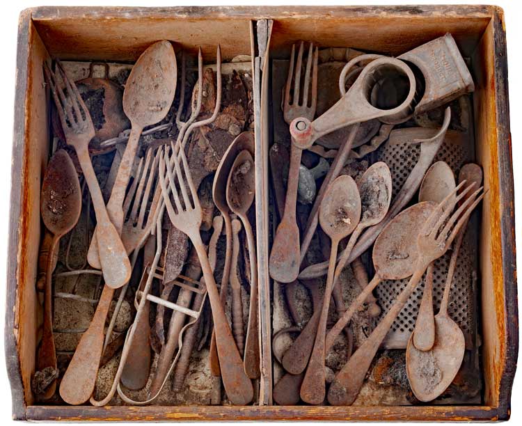 Langlands & Bell, The Kitchen, 1978 (detail of Old Kitchen). Photo courtesy of the artists.