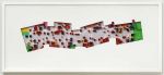 Langlands & Bell. Facebook, Menlo Park, 2017. Aluminium, acrylic, MDF, paint, lacquer, card, 95 x 215 x 8 cm. Photo: Peter White.