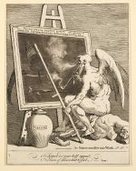 Absent Artists: William Hogarth, Time Smoking a Picture, c1761. Etching and mezzotint.