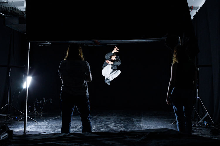 Mark Leckey, 2021. Image courtesy Art Night. Photo: Talie Eigeland.