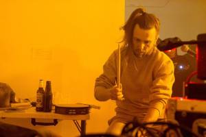 Mark Leckey. PS1 performance image.