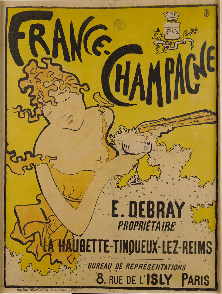 Pierre Bonnard. France-Champagne, 1891. Photo © Musée d'Ixelles-Bruxelles / Courtesy of Institut für Kulturaustausch, Tübingen.