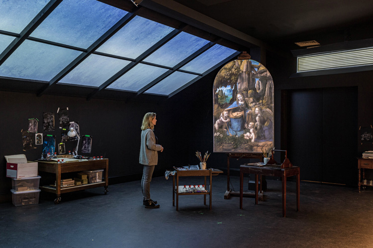 Leonardo: Experience a Masterpiece, National Gallery, London. Photo: 59 Productions.