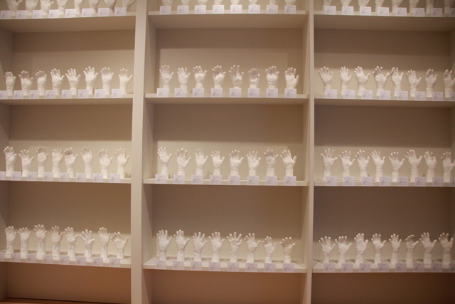 Htein Lin. A Show of Hands, installation view, Albright-Knox Art Gallery, Buffalo, New York, 16 February 2019 – 28 April 2019. Image courtesy the artist.