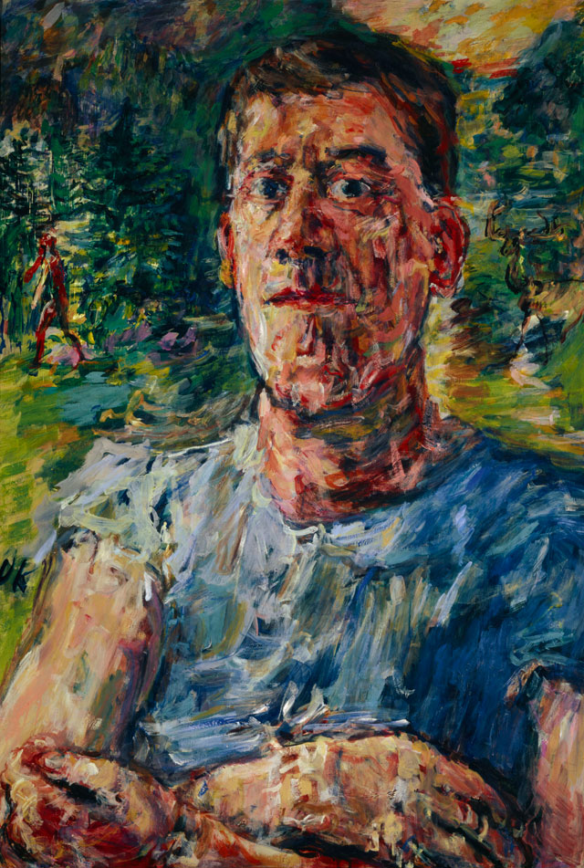 Oskar Kokoschka. Self-portrait of a ‘degenerate artist’, 1937. National Galleries of Scotland, Edinburgh – on loan from a private collection. Photo: Antonia Reeve.