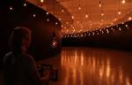 Rafael Lozano-Hemmer, Pulse Room, 2006. Installation view, Rafael Lozano-Hemmer: Pulse at the Hirshhorn Museum and Sculpture Garden, Washington, DC, 2018. Photo: Cathy Carver.