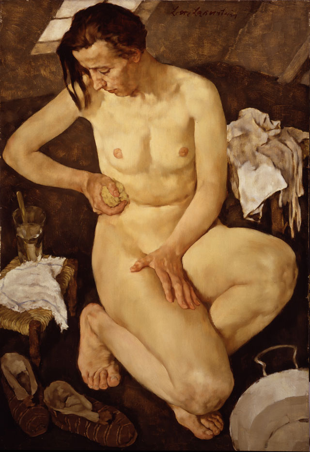 Lotte Laserstein. Morning Toilette, 1930. Oil on panel, 99.7 × 65.1 cm. National Museum of Women in the Arts, Washington, D.C., Gift of the Board of Directors. Photo: Lee Stalsworth. © VG Bild Kunst Bonn, 2018.