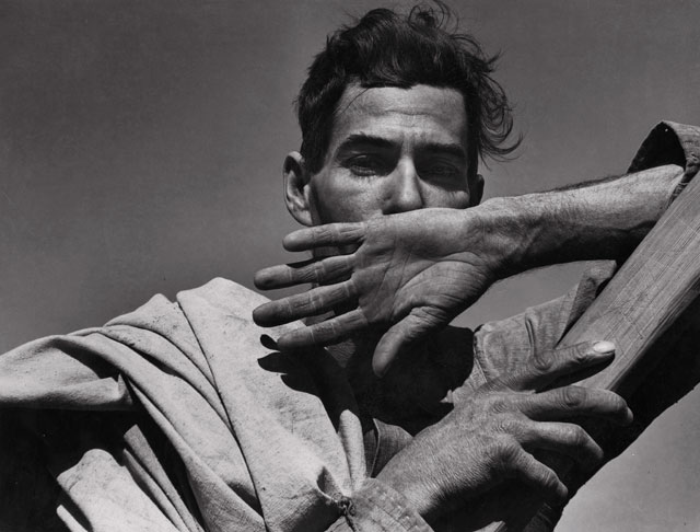 Dorothea Lange. Migratory Cotton Picker, Eloy, Arizona, 1940. © The Dorothea Lange Collection, the Oakland Museum of California.