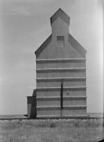 Dorothea Lange. Dust Bowl, Grain Elevator, Everett, Texas, June 1938. Library of Congress.