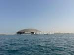 Louvre Abu Dhabi, Exterior view © Louvre Abu Dhabi. Photograph: Roland Halbe.