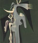 Wifredo Lam. Horse-Headed Woman, 1950. The Rudman Trust. © SDO Wifredo Lam.