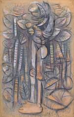 Wifredo Lam. Light of the Forest, 1942. Centre Pompidou, Musée National d’Art Moderne, MNAM-CCI. © SDO Wifredo Lam.